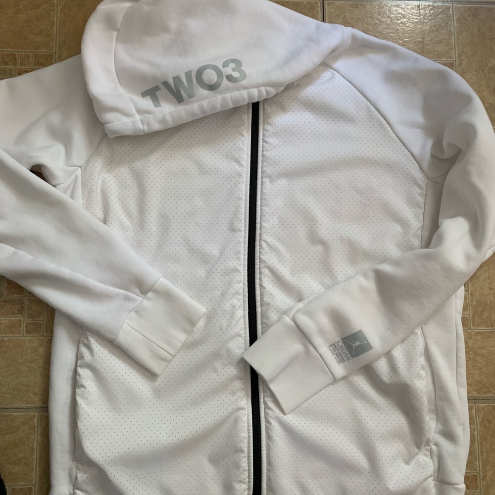 Mens air jordan full zipper hoodie xl